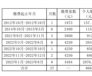 兄弟萌，你们社保已经累计交了几年？
