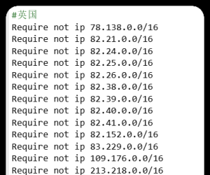 发一下这几天疯狂扫描服务器的IP黑名单