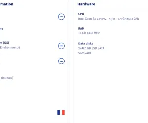 带免税号出OVH CA区法国KS-LE-1 2x480G 32G内存中奖带核显独服
