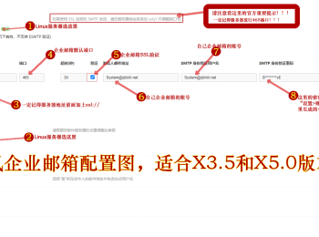 【图文教程】腾讯企业邮箱配置后台的邮件发送设置，适合X3.5和X5.0版本
New
