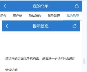 我的马甲没有手机的页面模板啊。