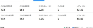 百度联盟两个点击9块多