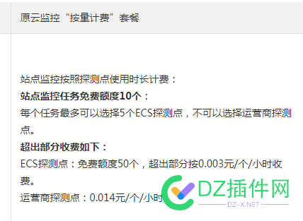 阿里云站点监控收费，赶紧停掉！ 