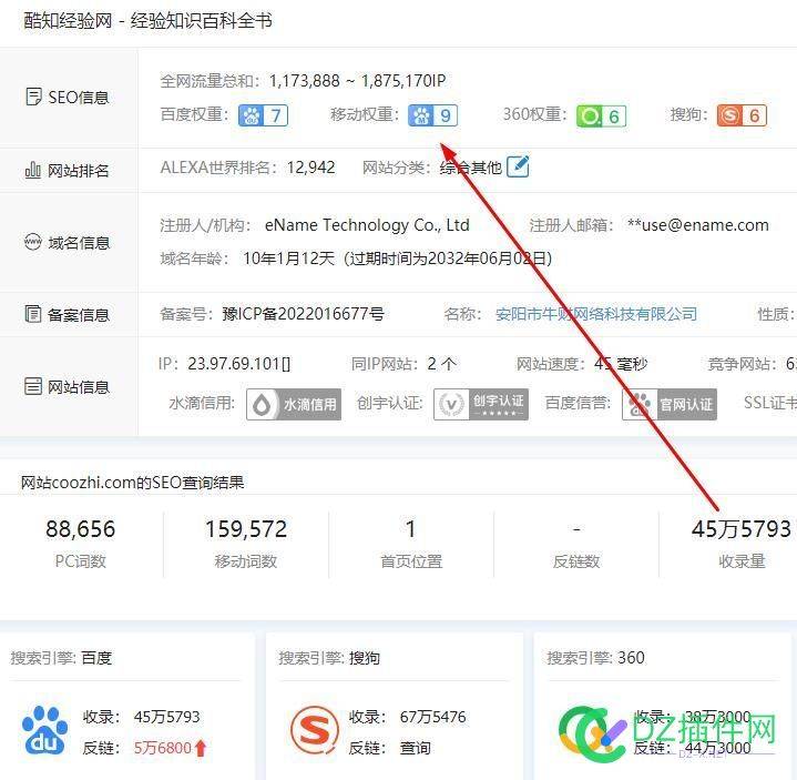 这权重9的百科网站，也不用SSL 权重,百科,网站,不用,所以