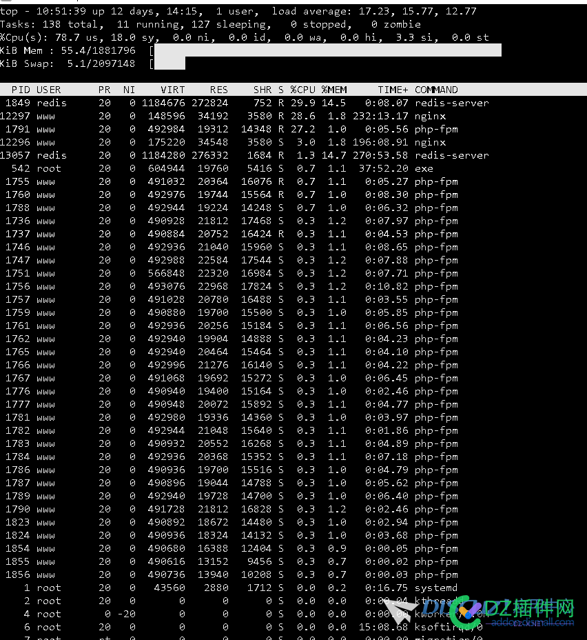 由3.4升级3.5后，CPU一直占用非常高。 升级,5后,cpu,一直,占用