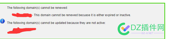 namesilo的域名显示这个？ 无法续费。有知道这是什么情况的吗？ 域名,显示,这个,无法,续费