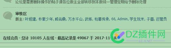 4414论坛在线人数怎么看不到？不是dz系统吗？ 论坛,在线,人数,怎么,不是