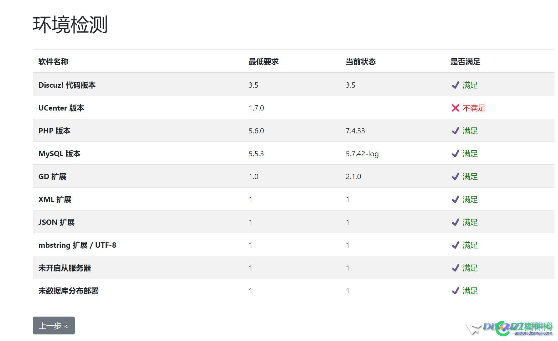 Discuz! X3.4升级Discuz! X3.5提示UCenter 版本检测不到 升级,提示,ucenter,版本,版本检测