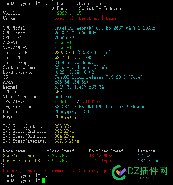 出狗云CQA国内特价独服 充值,带宽,有效期,v4,Mbps