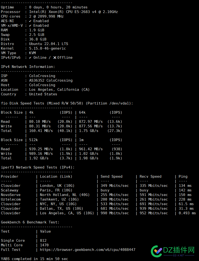 CCS年付15刀补货，1核2G不限流量，实际开出来2核2G 磁盘,53683,BBR,15,IO