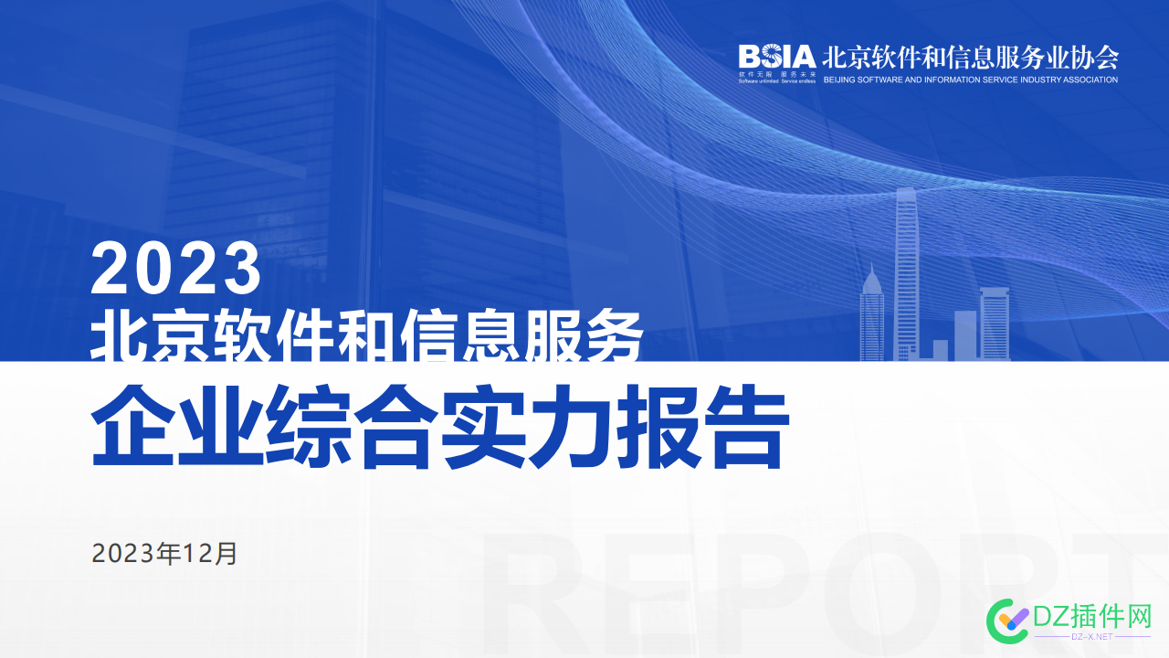 北京软协：2023北京软件和信息服务企业综合实力报告 2023,软件,北京,企业,综合