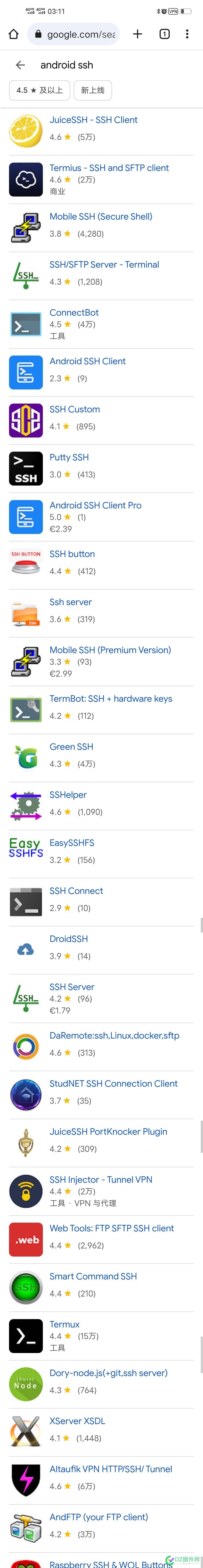 安桌手机上有什么免费好用的ssh工具？ ssh,免费,好用,手机,多谢