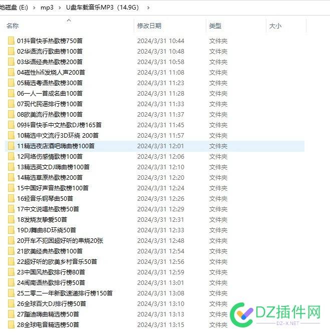 车载音乐u盘资源，有需要的自取吧 车载音乐资源,车载音乐U盘,车载音乐下载