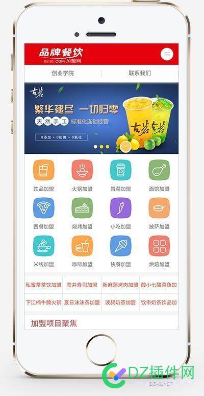 分享美食小吃加盟网站源码 美食小吃加盟,网站源码