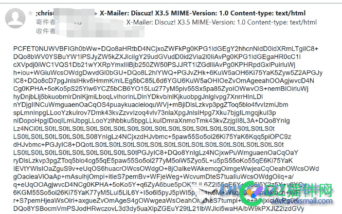 論壇發出的郵件呈現base64格式
New
 64,base,PHP,6597065971,New