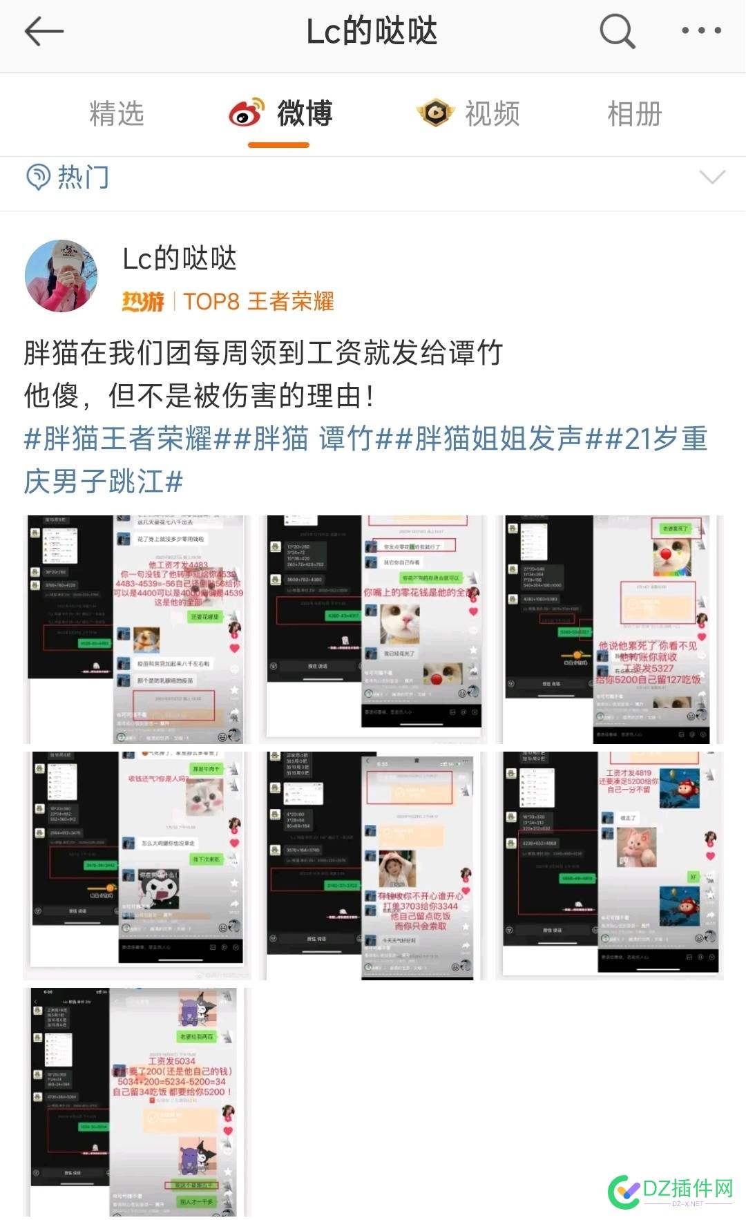 胖猫事件信息来源盘点 转账,花木兰,重庆,饭钱,小布