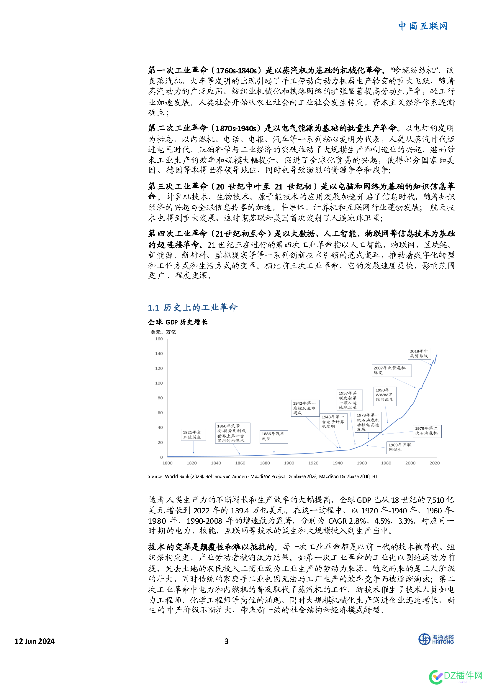 海通国际：中国互联网-“人工智能+”引爆新质生产力革命 人工智能,140,海通,各业,互联网