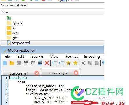 求助：为什么compose.yml的参数配置不起作用 RAM,compose,yml,512,composeup