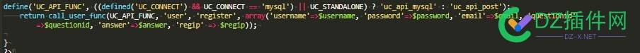 这个uc_user_register方法是怎么用的
New
 uc,register,mysql,user
