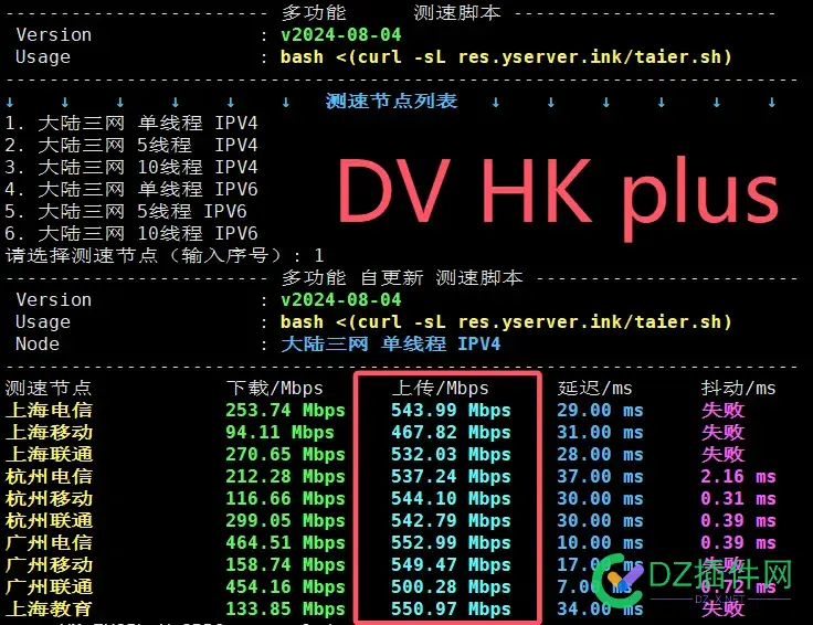 【出】HK三网优化单线程600Mbps阿里云同款 测试,线程,三网,超低,HK