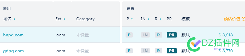 域名估值一千五美元 域名,1500,71082,一千五,美元