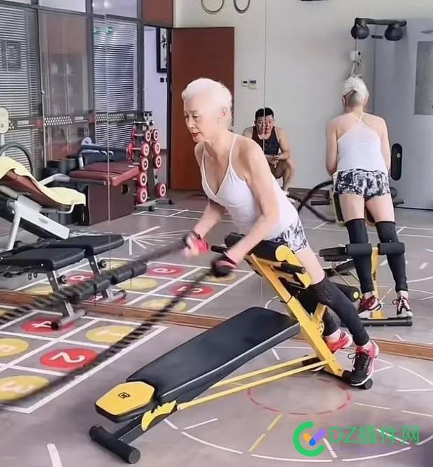天津79岁奶奶健身19年形态宛如少女 脂肪,天津,健身房,79,19