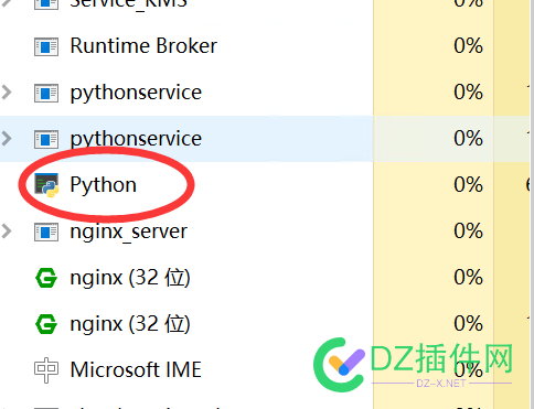 服务器里有python进程呢 服务器,73156,python,安装,进程