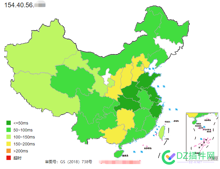 又买了台慈云数据永久机，这次买的是美国的 测试,带宽,服务器,上行,网速