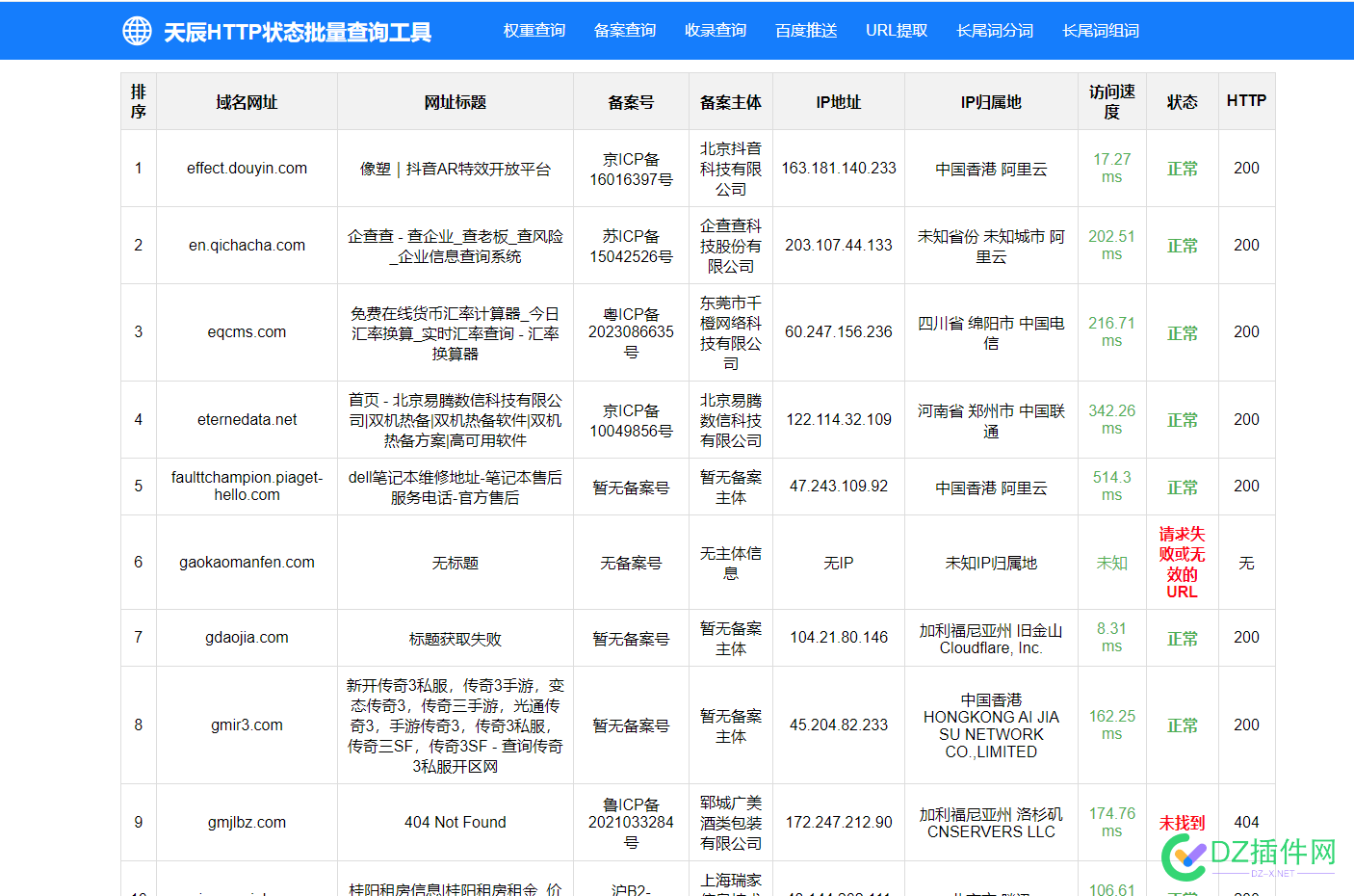 推荐一款不错的免费SEO工具分享给大家 SEO,BA,7728977290,查询,网站