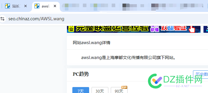 哔哩哔哩做的新网站域名AWSL.wang 哔哩网址