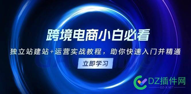 分享一个 独立站建站+运营实战教程 