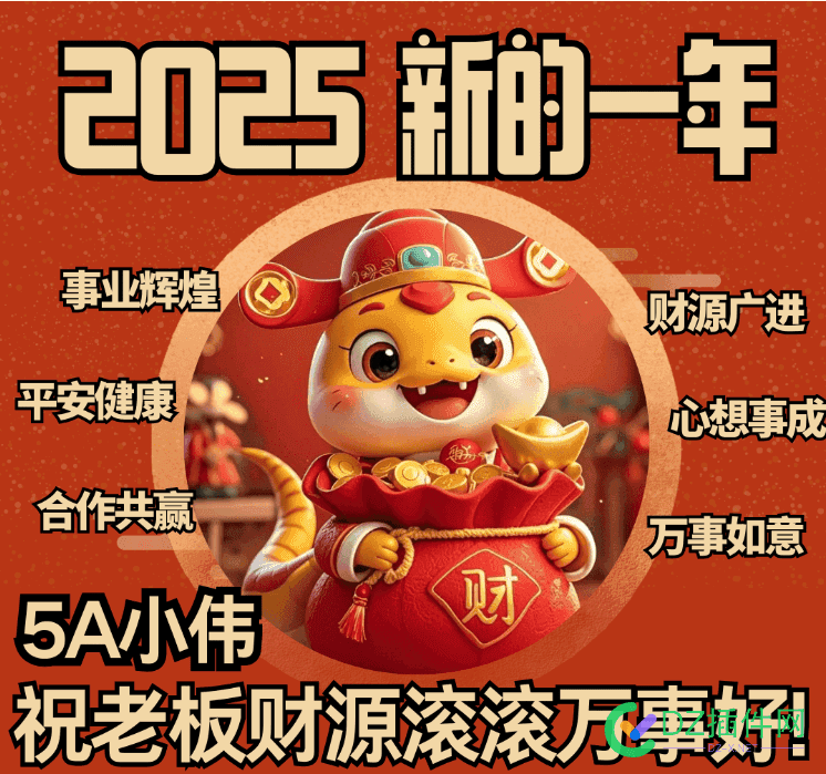 祝各位大佬 2025年发财!!!! 2025年怎么样