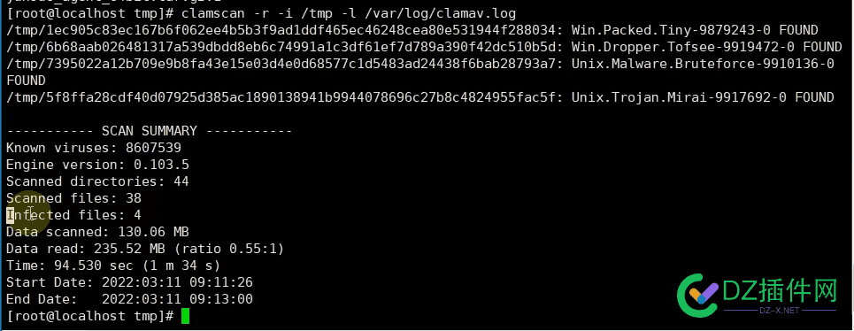 Linux服务器安装杀毒软件ClamAV 并配置邮件告警操作指南 linux 杀毒工具,linux杀毒命令