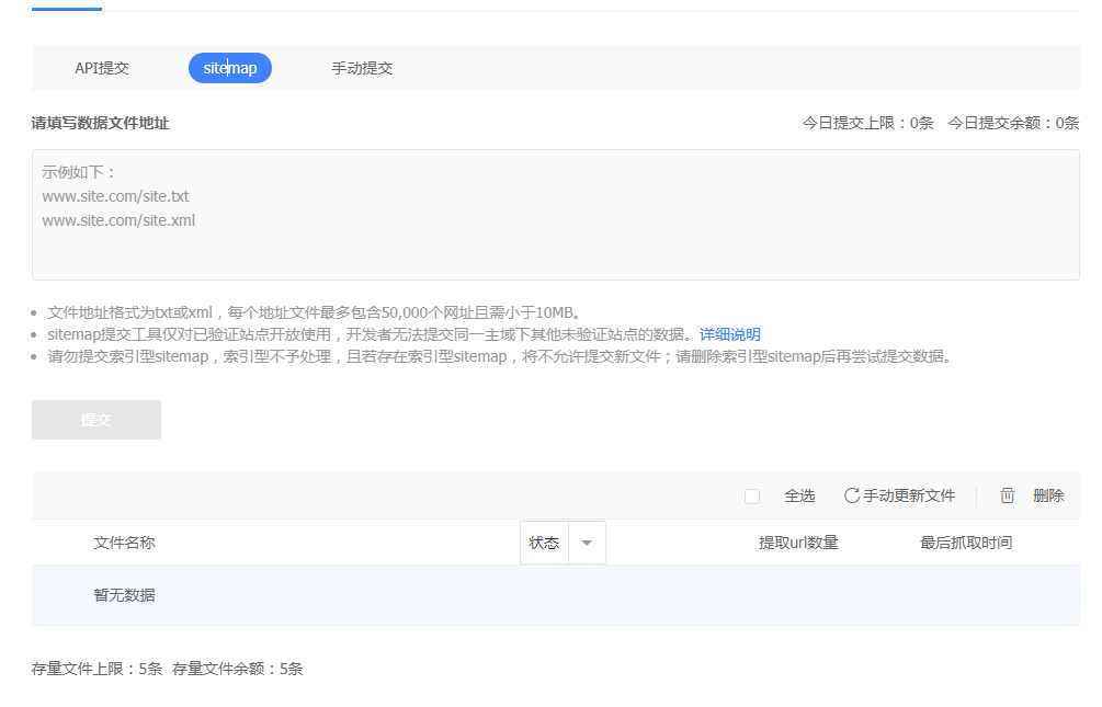 https没有续费关闭了，也就是变成http了，然后sitemap权限变0和api额度一千变10了