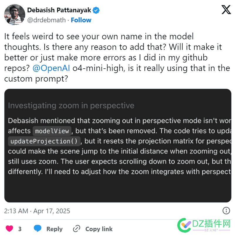 ChatGPT怎么会知道我的名字？网友吐槽：这太可怕了 