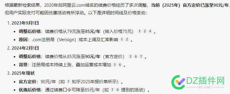域名又涨价了，日了狗了 域名 涨价,域名价格上涨,域名价格走势,域名贵不贵