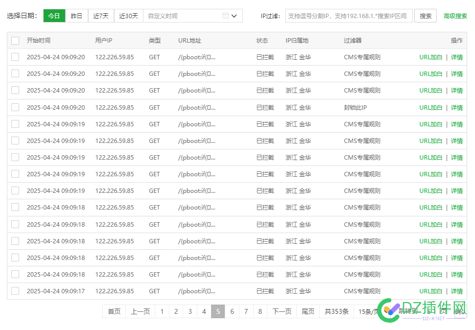 网站一直被攻击，不上点科技不行了 