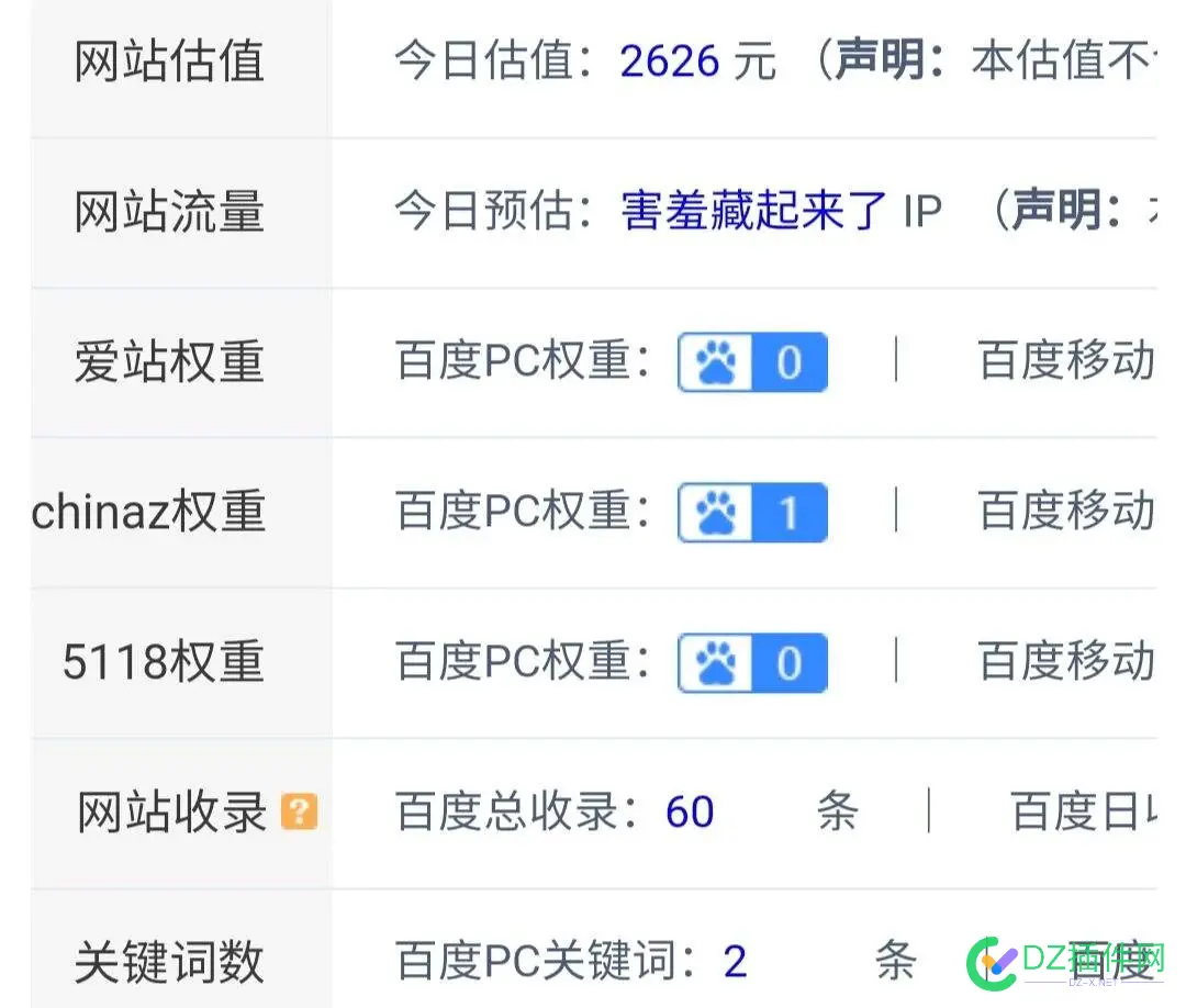 逗号站长的查询，还是有参考价值的 逗号官网,逗号app官网,逗号网页,逗号搜索