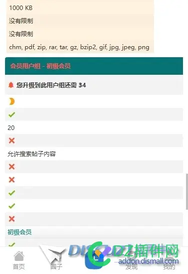 手机版-我的-用户组，显示错位，需要调整。
New
 用户组在哪里,用户组不见了