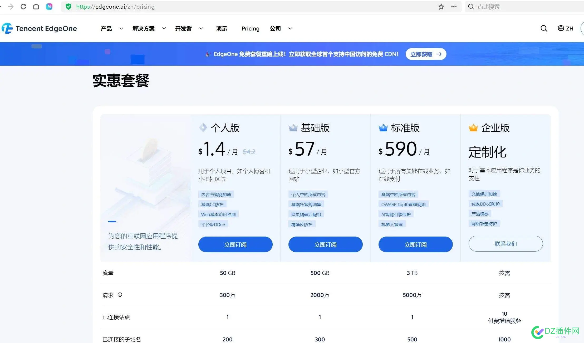 腾讯云海外版CDN免费内测，可惜需要兑换码 腾讯云 国外,腾讯云海外购,腾讯云国际版