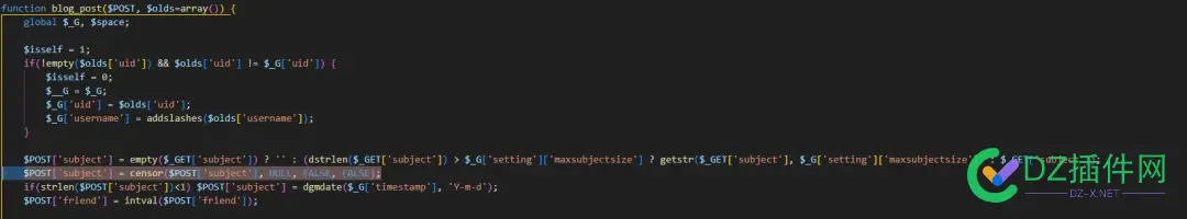 Discuz! X3.5 X3.4最新通杀储型跨站脚本（XSS）漏洞【存在一年多未修复】 blog,POST,没有,过滤,直接
