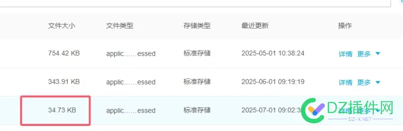 宝塔的七牛云存储 咋差别那么大？ 