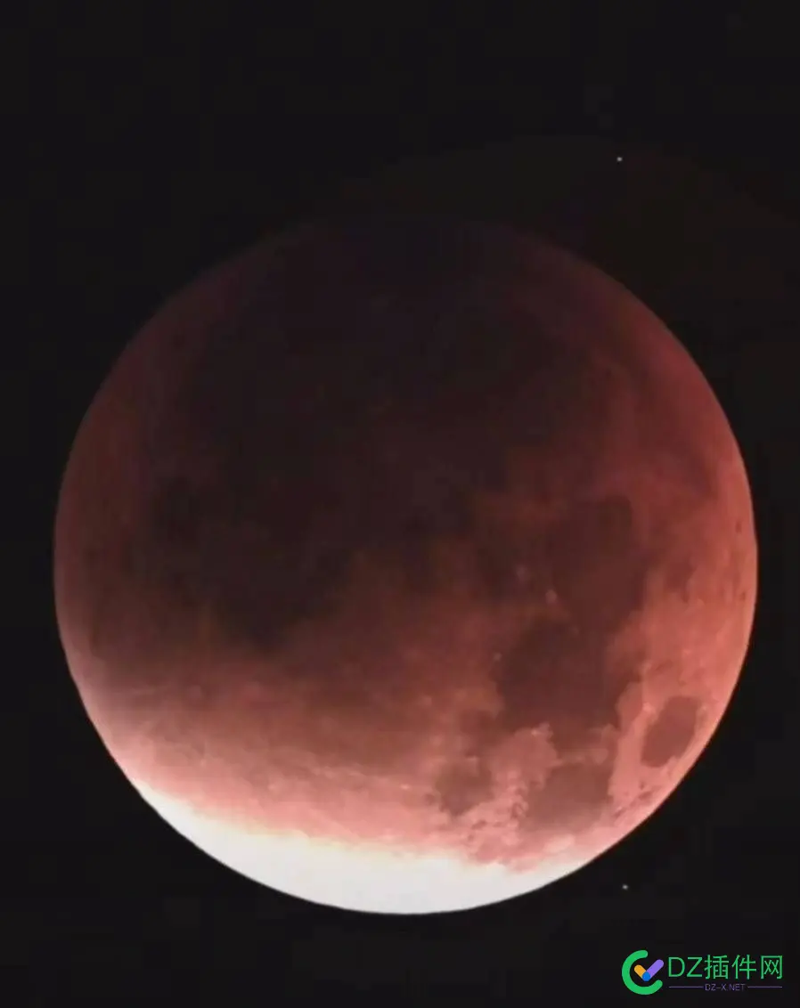 今晚有人看月全食吗 