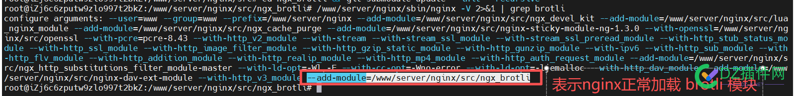 宝塔面板里面重新编译Nginx软件加上google的LZ77 算法Brotli无损压缩实现比Gzip压缩性能更快网页加速性能更好的网站加速模块 模块,brotli,编译,宝塔,面板