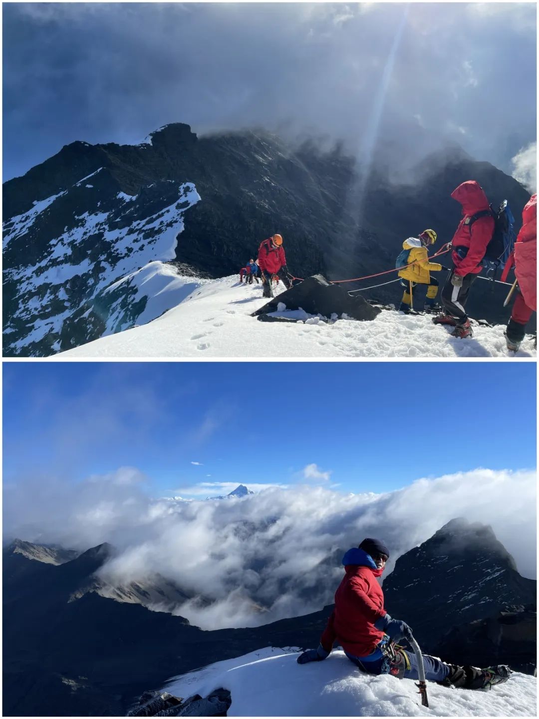 乌库楚,川西小众技术型雪山7642 作者: 来源: 发布时间:2023-8-9 15:24