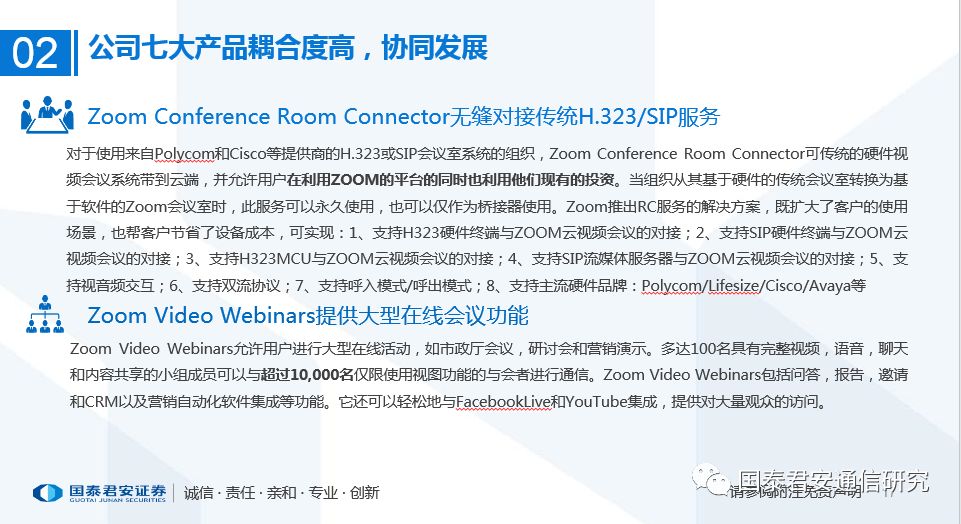 【国君通信】Zoom(ZM):全球云视频巨龙腾飞在即 创造万亿级共享信息市场1143 作者: 来源: 发布时间:2024-8-30 23:02
