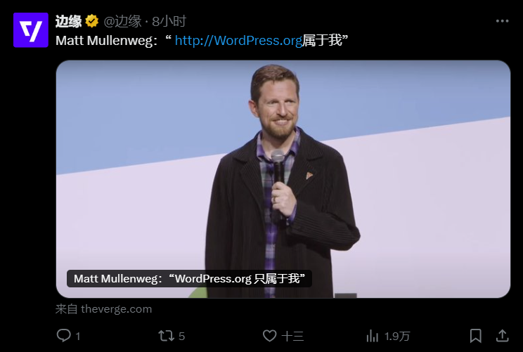 159 人主动离职 Automattic,WordPress 社区遭受巨大损失.9235 作者: 来源: 发布时间:2024-10-8 17:23