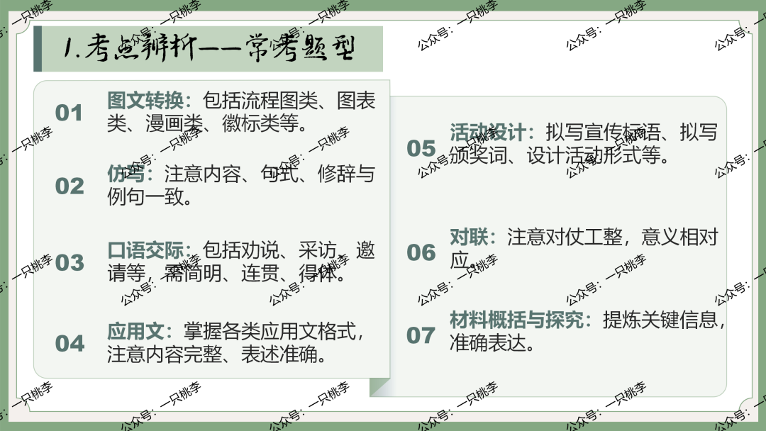 初中语文2024年秋季八上期末复习专题《期末复习宝典》ppt课件——期末无忧,学识皆收.3586 作者: 来源: 发布时间:2024-12-17 18:30